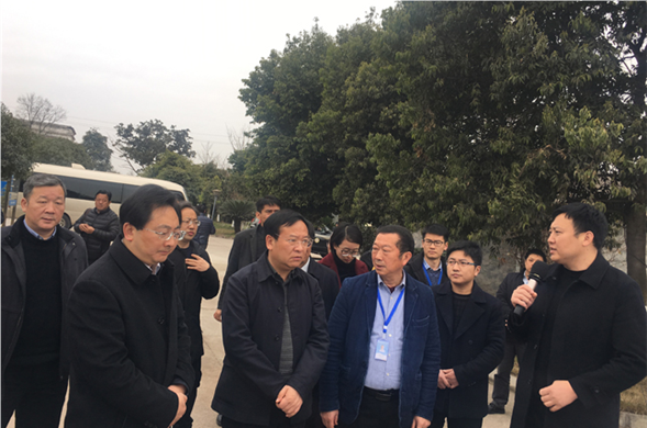 杨洪波副省长调查简阳市城南污水处置厂